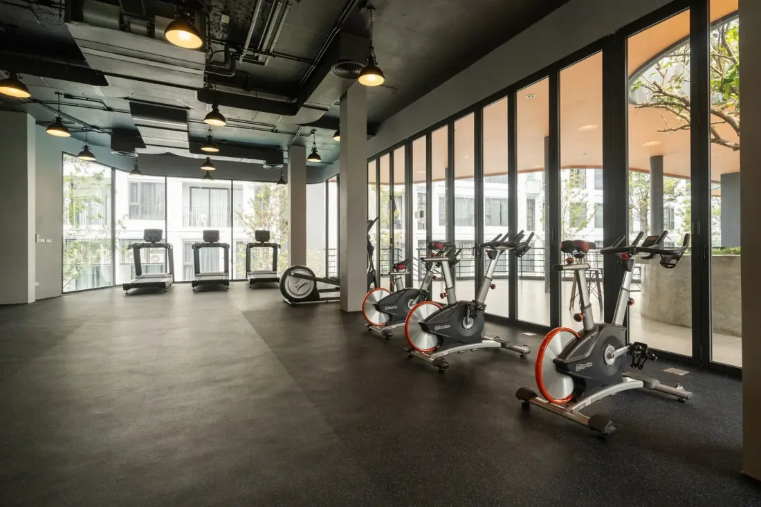 Fitness studio at Bellevue Lagoon